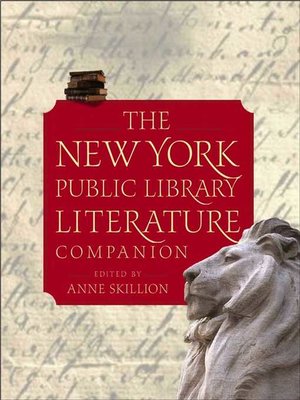 cover image of The New York Public Library Literature Companion